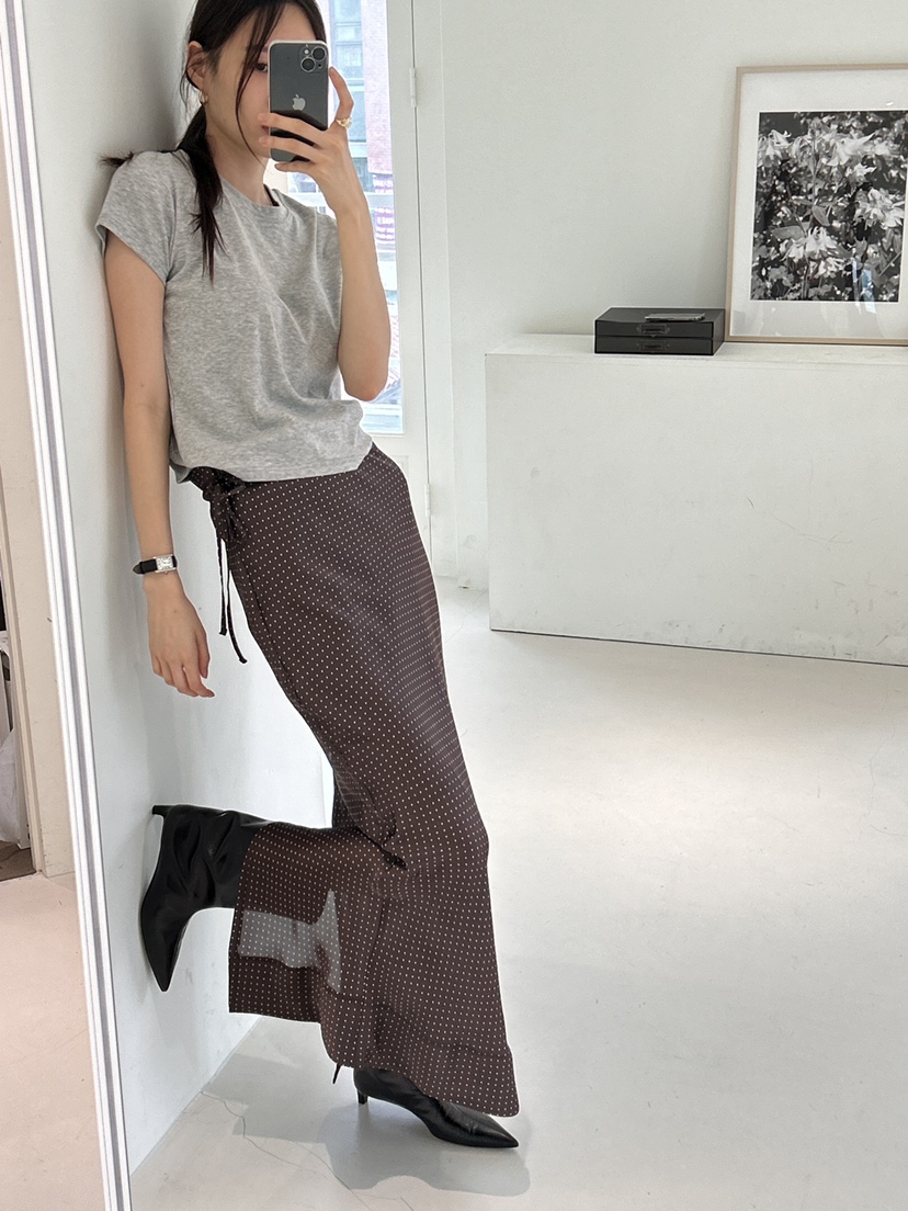ME MO直郵韓國代購女裝新品真品時尚人氣休閑熱賣24秋冬長裙ME MO長裙